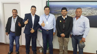 Prefeitos reivindicam recursos para recape Junto à Secretaria de Infraestrutura